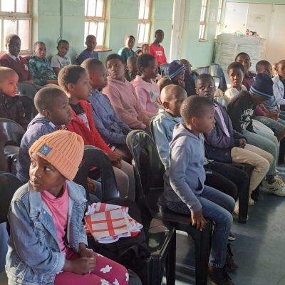 Local children excited about the messages from Simon's Branch